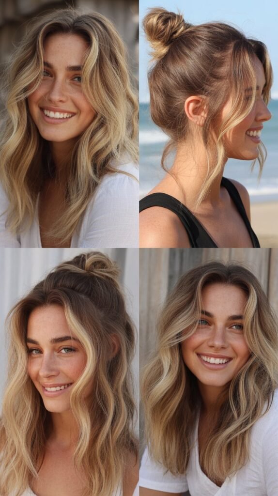 Sandy Blonde: Beach-Inspired Ease