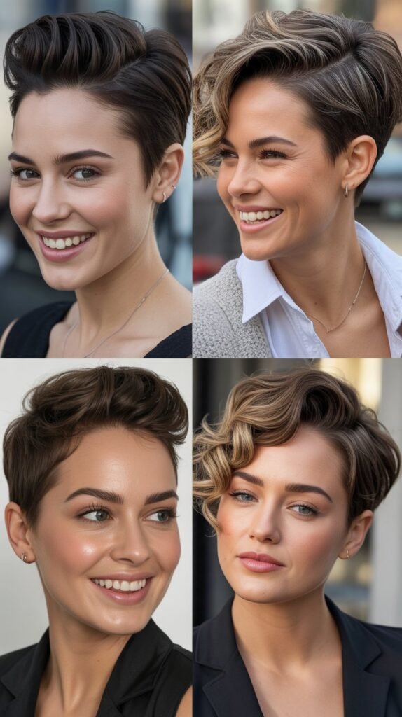 Pompadour Mini Pixie