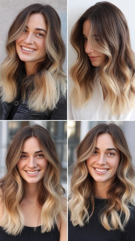 Subtle Ombre with Blonde Ends