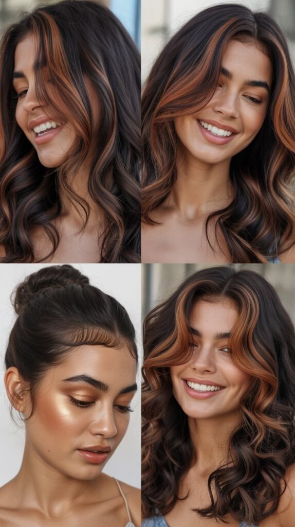  Burnt Sienna Money Piece