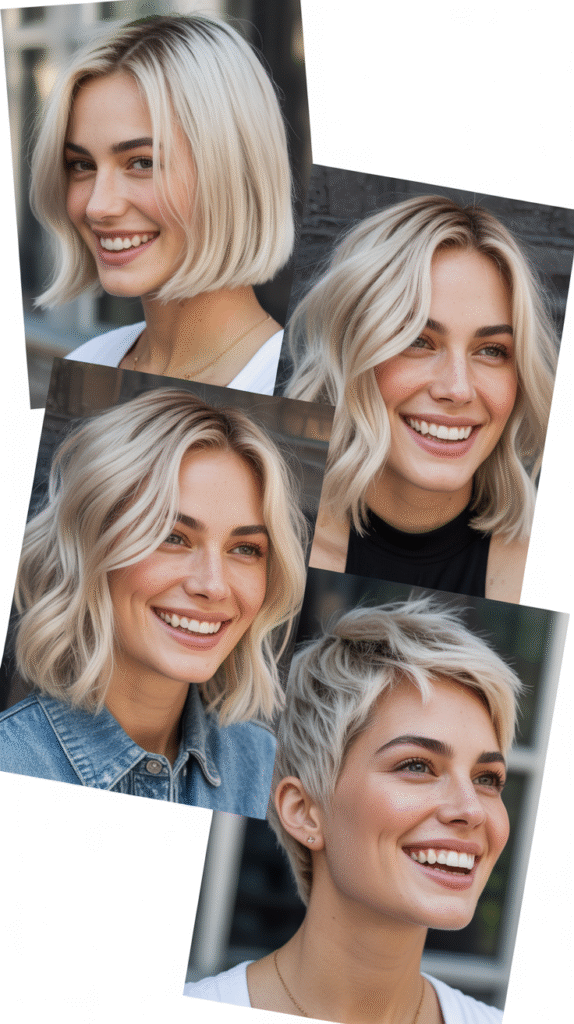  Textured Fringe with Vanilla Cream Blonde