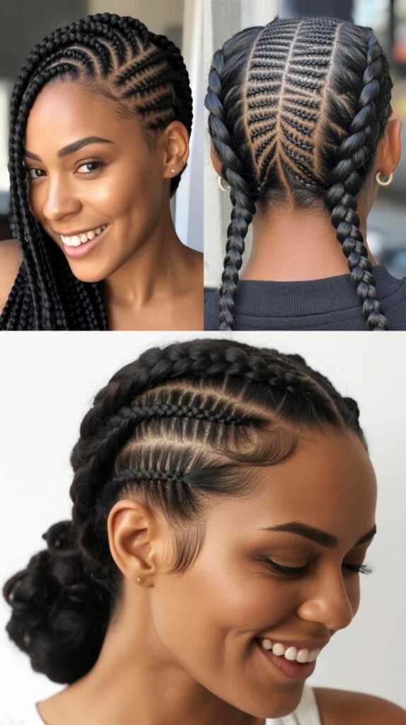 The Faux Hawk Braid
