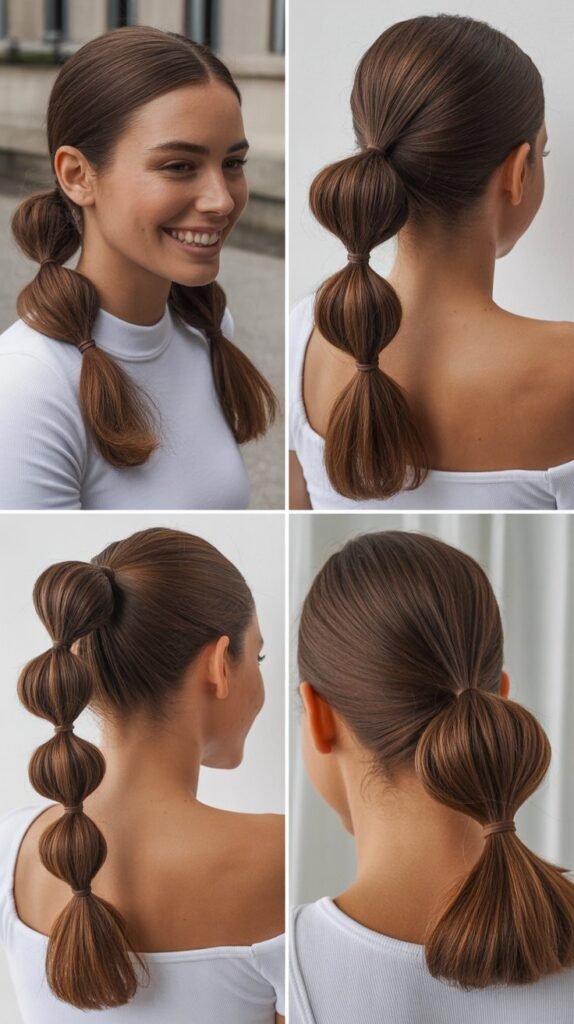 The Bubble Ponytail