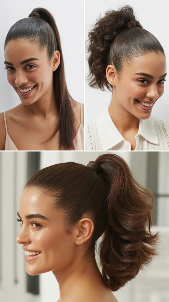 The Sleek High Ponytail