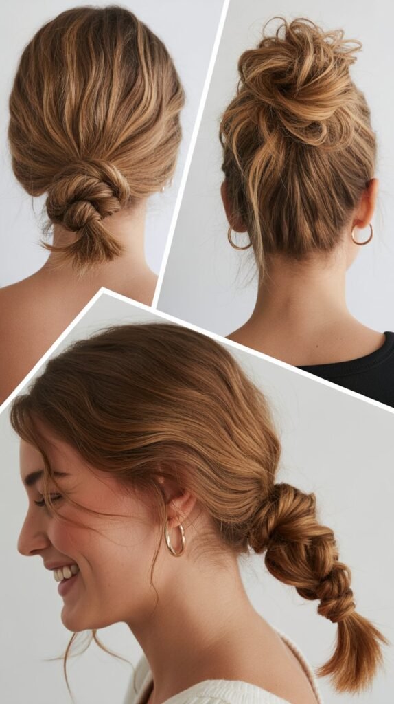 The Knotted Ponytail