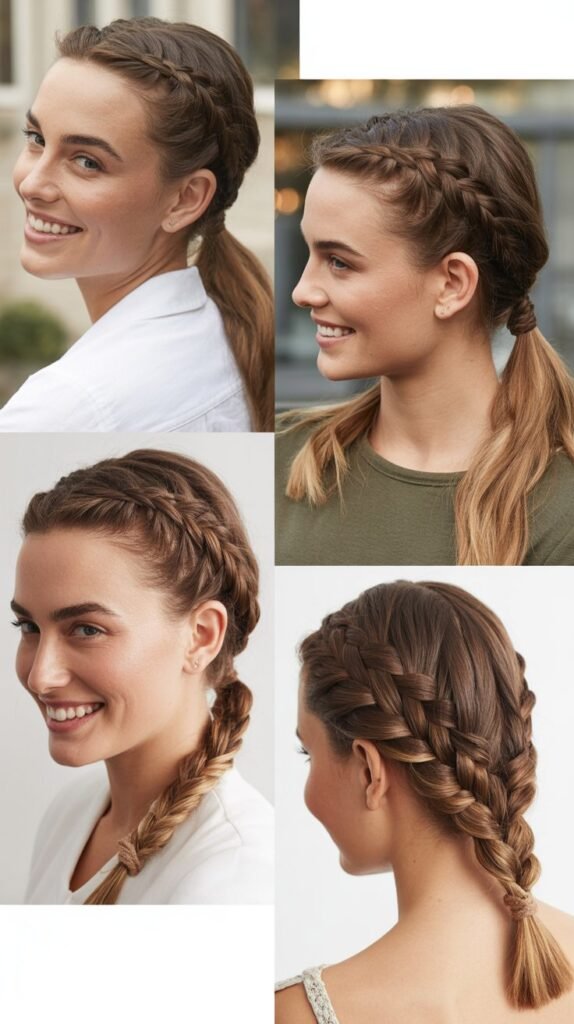  The Braided Ponytail