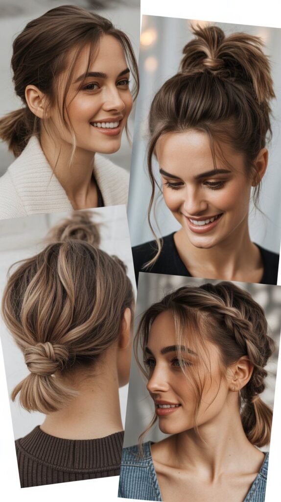  The Knotted Ponytail