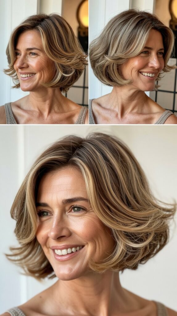 The Chin-Length Bob with Texture