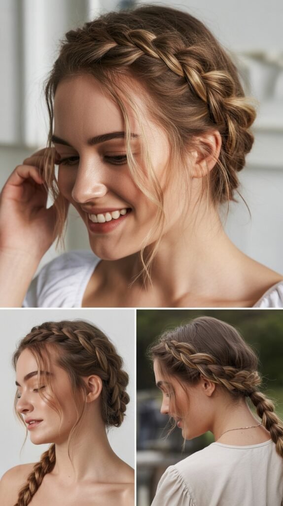 Milkmaid Braids
