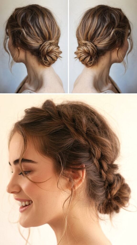 Messy Low Bun