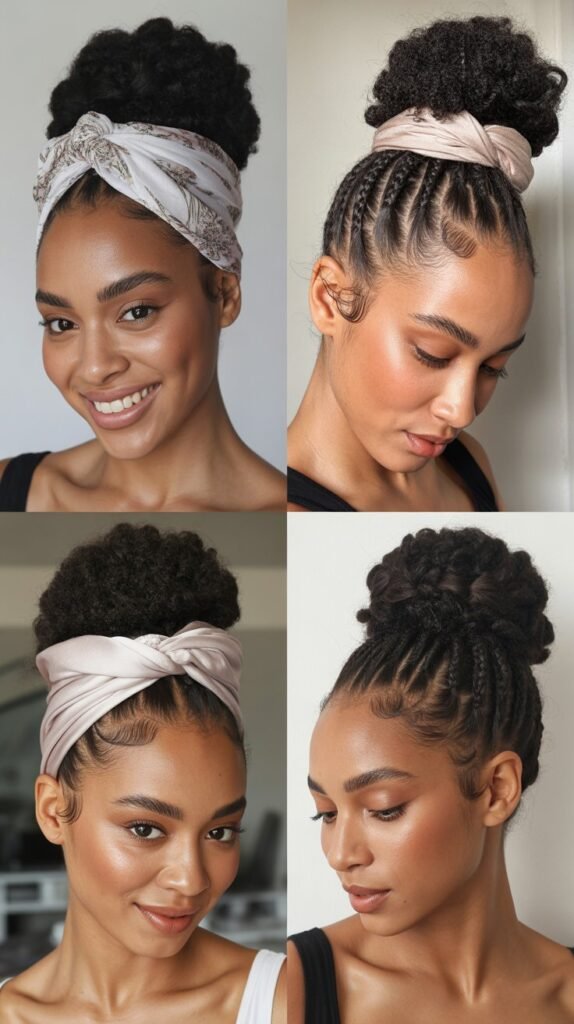 The Wrapped Low Bun