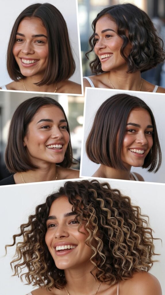 Classic Straight Long Bob