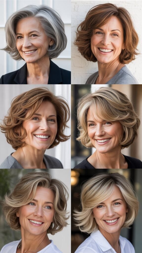 Textured Bob with Feathered Ends