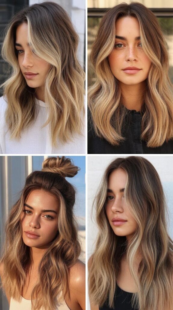  Sun-Kissed Ombré Money Pieces