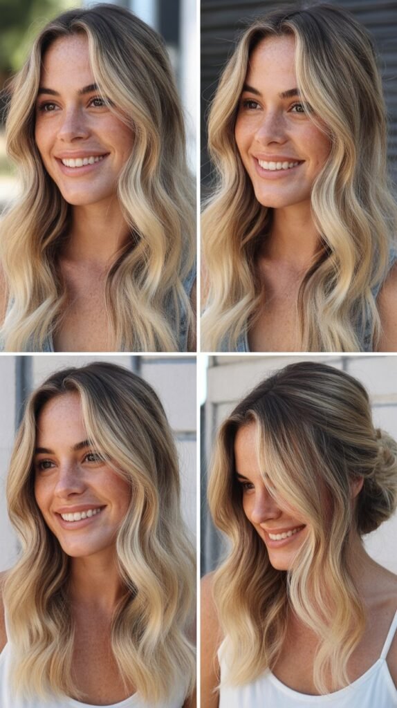 Beachy Blonde With Natural Gradient