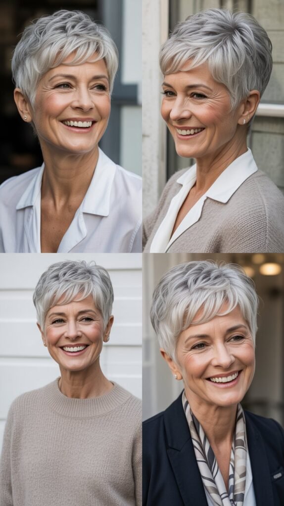 The Sophisticated Silver Pixie