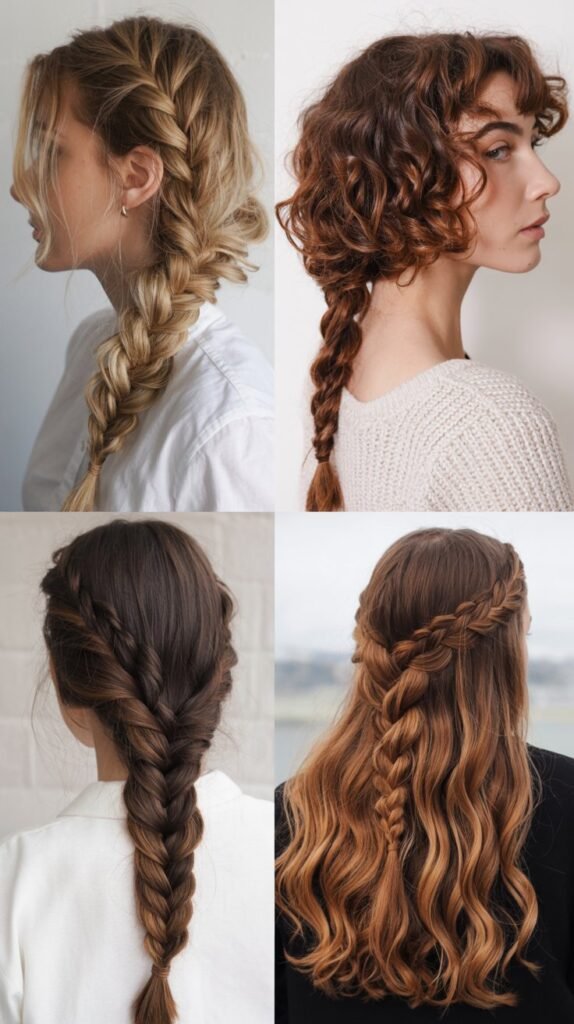 Fishtail Braid for Textured Appeal