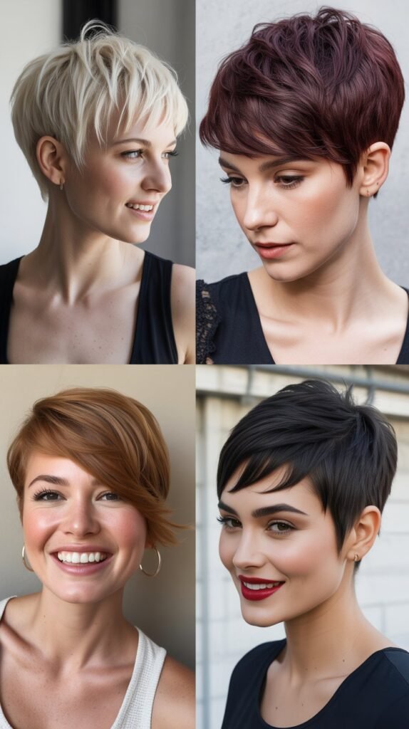  The Natural Gray Ultra Short Pixie