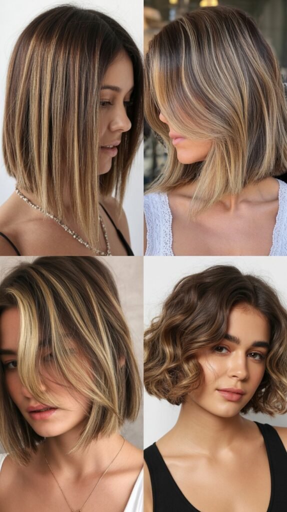 Long Bob with Balayage