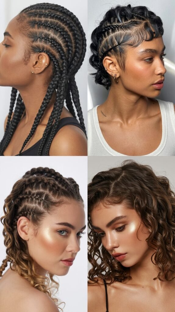 Braided Mohawk for Bold Statement