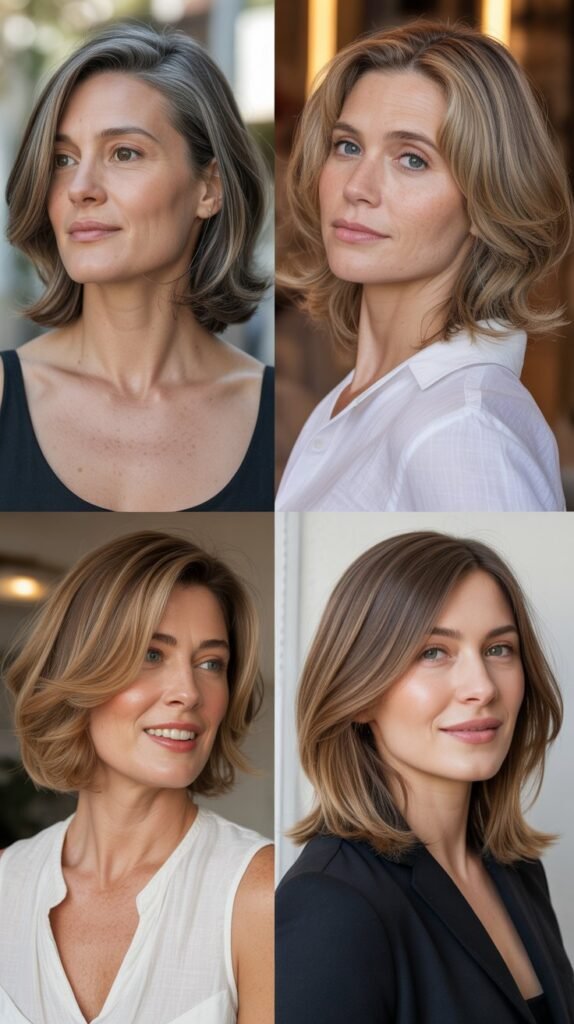 Collarbone-Length Layers