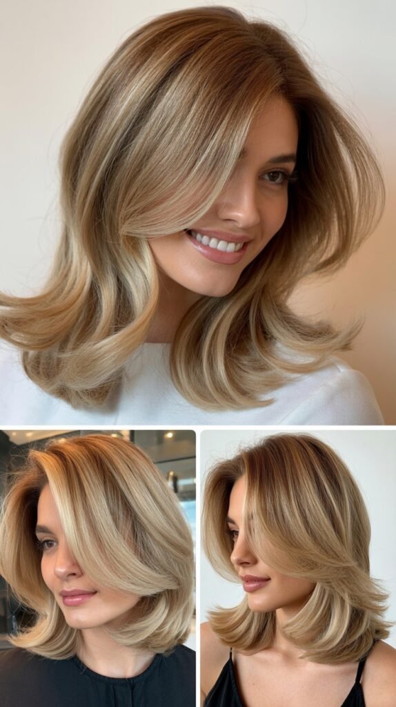 Vanilla Latte Blonde with Zone Layers