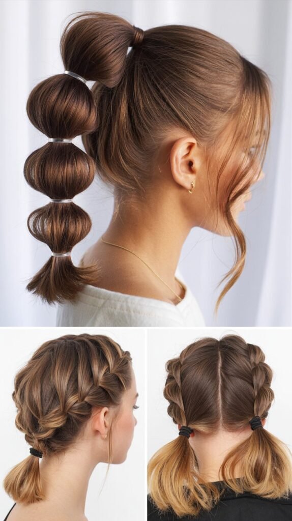Bubble Braid for Playful Volume