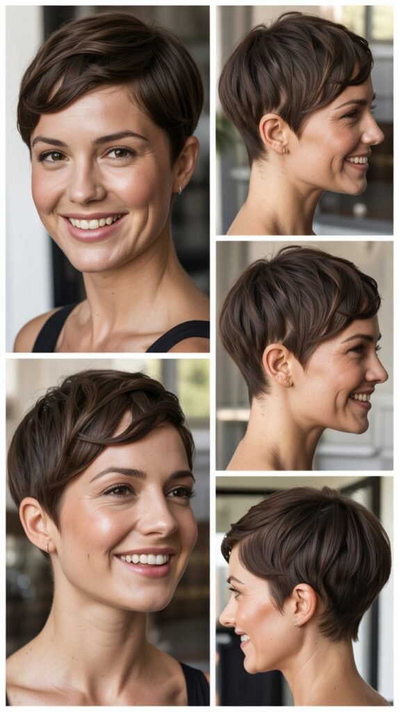 Classic Tapered Pixie Cut
