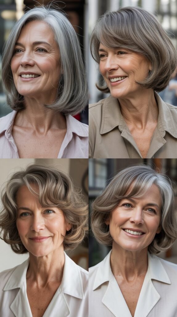 Jaw-Grazing Bob with Subtle Layers