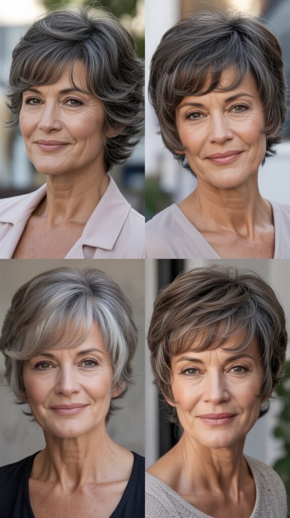 Short Shag with Micro Bangs