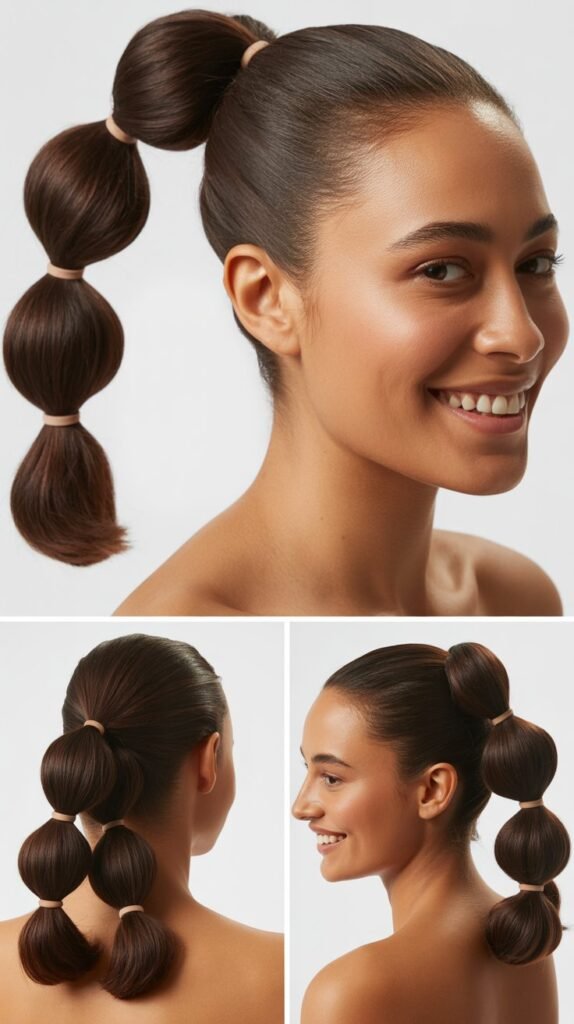 The Bubble Ponytail