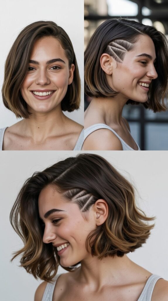 Long Bob with Hidden Undercut