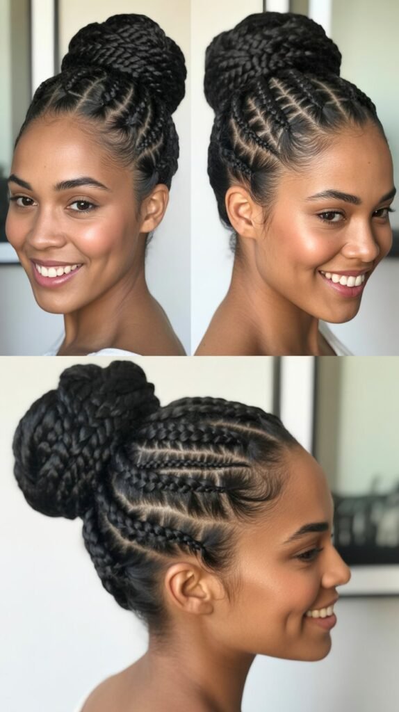  The Rope Braid Bun