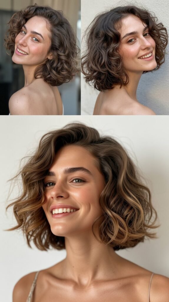  Bohemian Wavy Bob