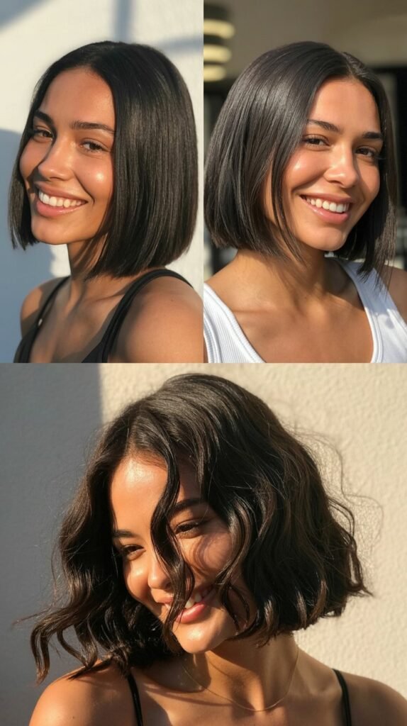 Blunt Cut Long Bob
