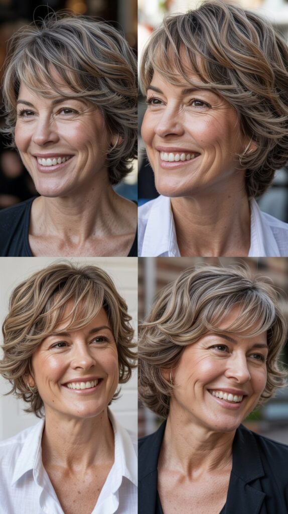 Soft Shag with Side Bangs