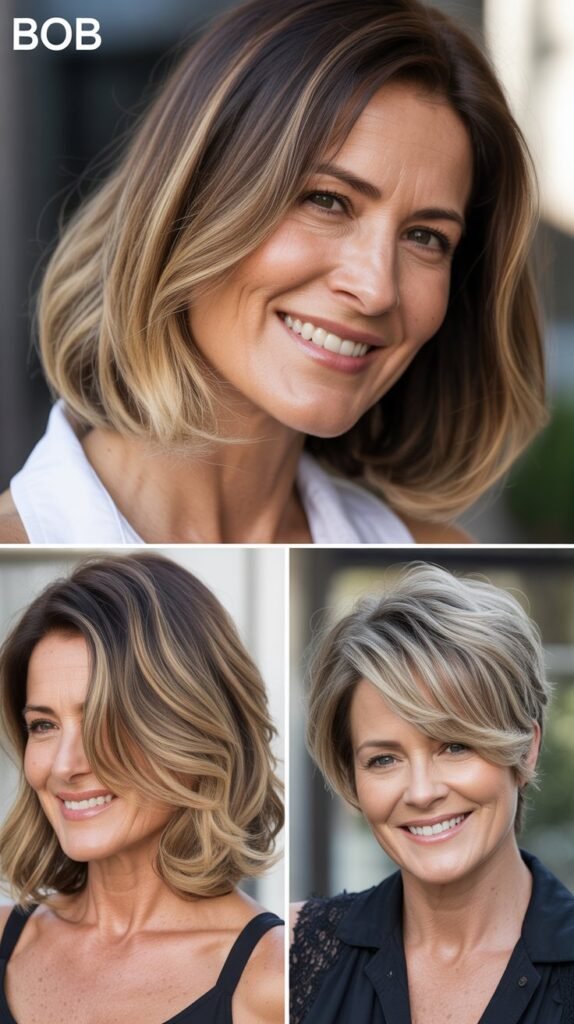 Bob with Ombre Effect