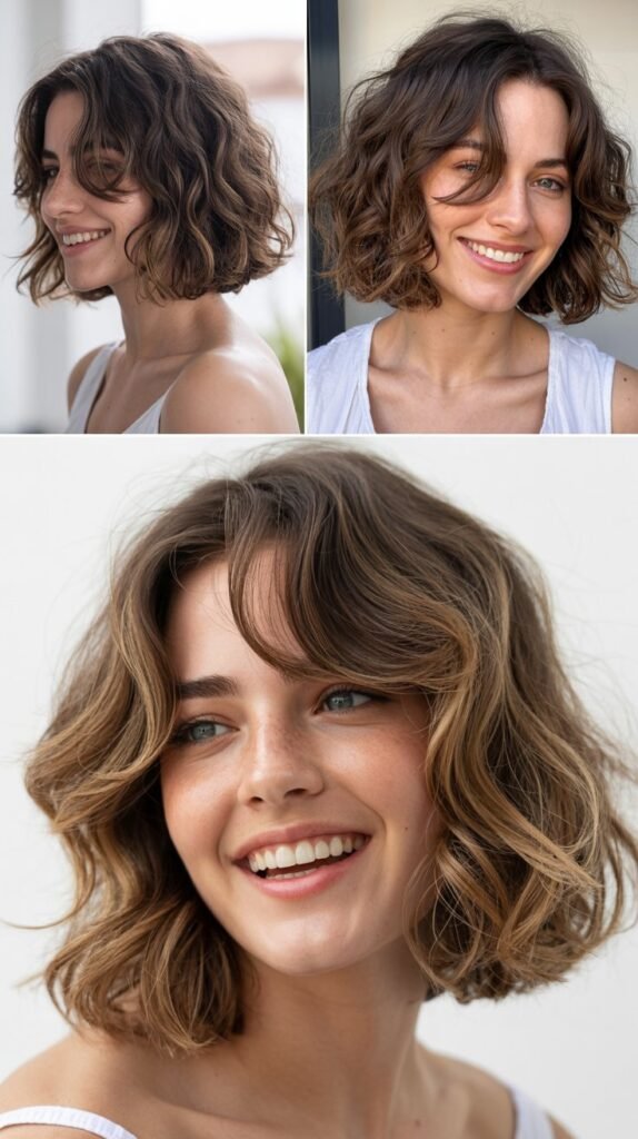 Tousled Bedhead Long Bob