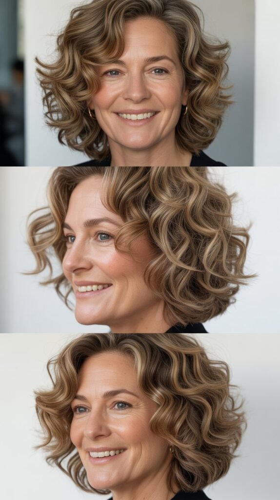Tousled Waves at Medium Length