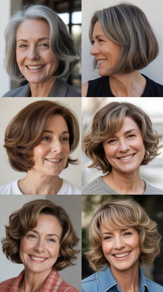  Chin-Grazing Bob with Inward Curl