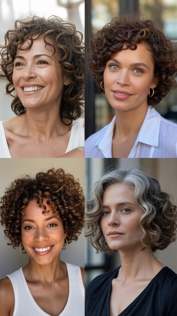 The Wash-and-Go Curly Style