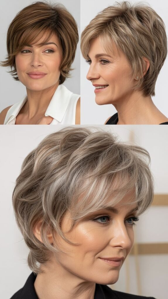  Long Pixie with Volume