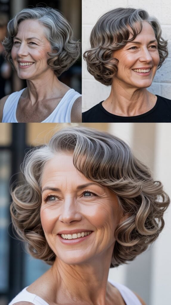 The Curled Under Bob