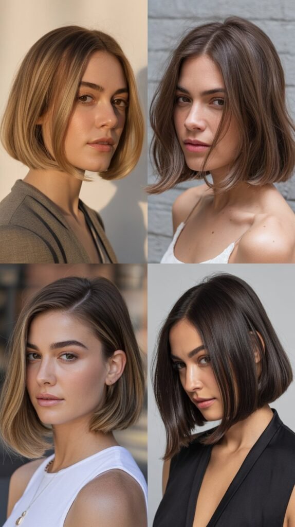  The Sleek Angled Long Bob