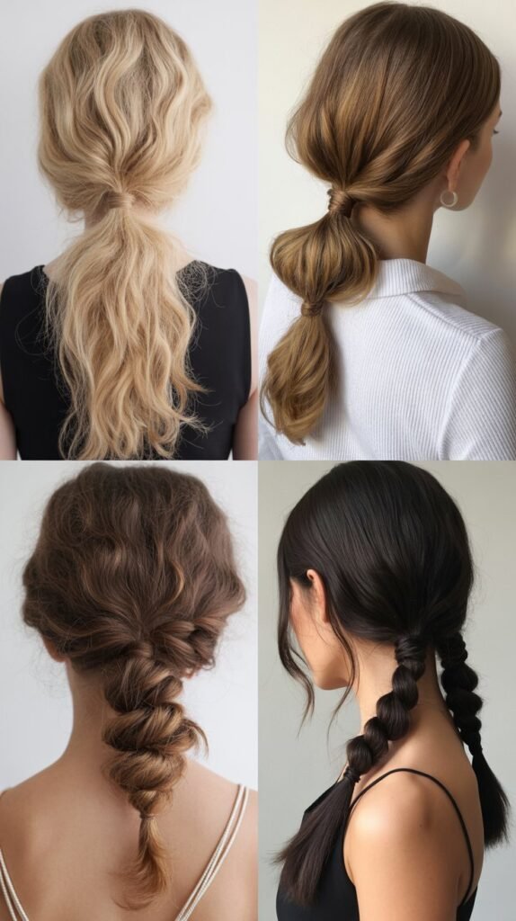 Twisted Side Ponytail