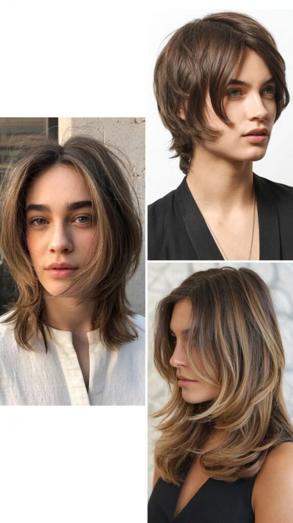  Wolf Cut with Graduated Layers