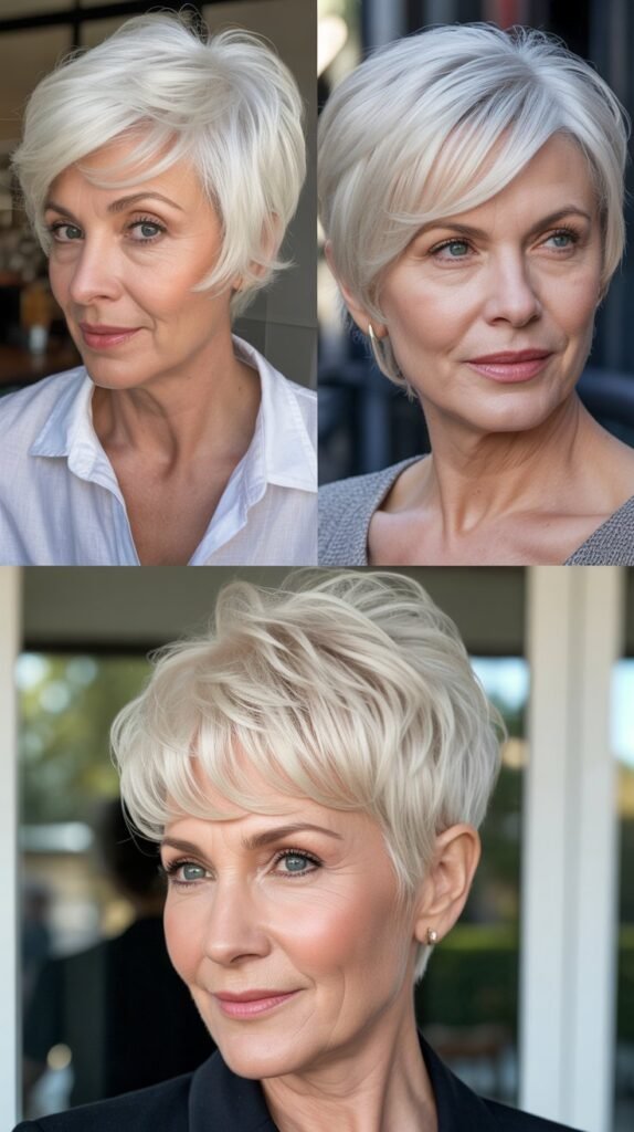  Platinum Blonde Pixie