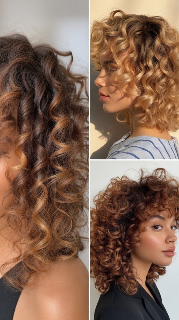 Pintura Highlighting for Curly Hair