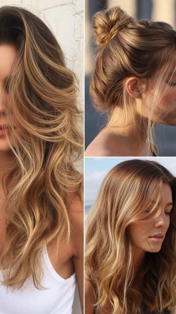 Sun-Kissed Balayage for Beachy Vibes