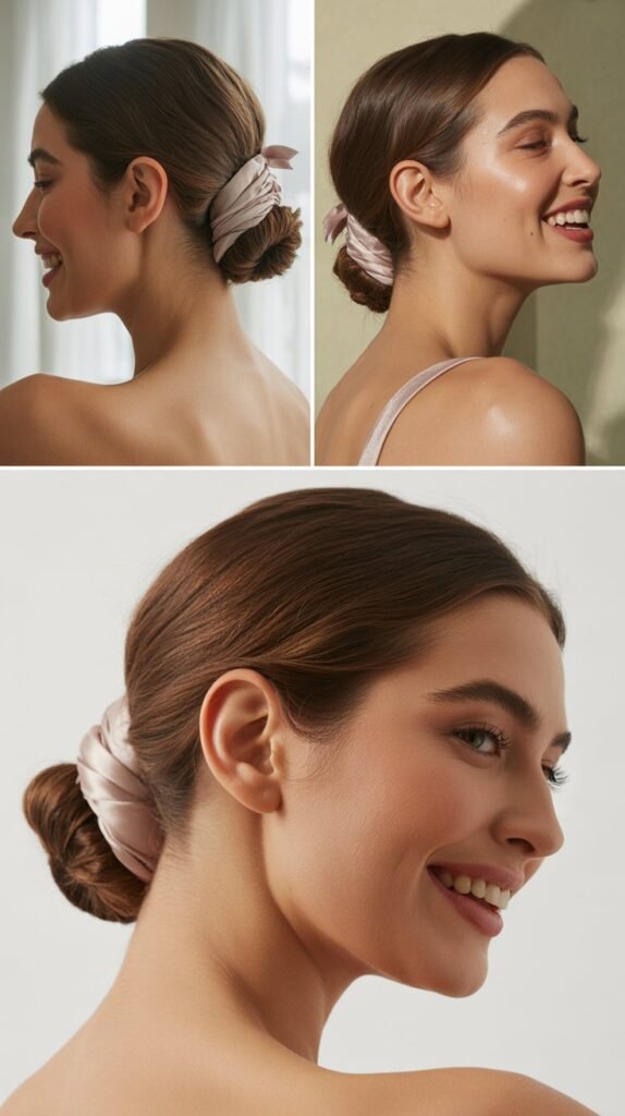 The Wrapped Low Bun